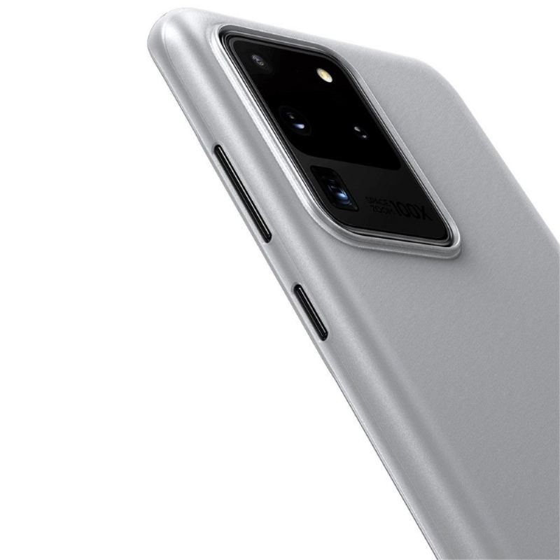 Etui do Samsung Galaxy S20 Ultra Thin Fit - Cienki Półprzezroczysty Biały