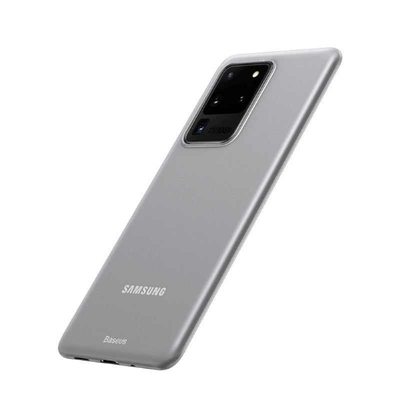 Etui do Samsung Galaxy S20 Ultra Thin Fit - Cienki Półprzezroczysty Biały