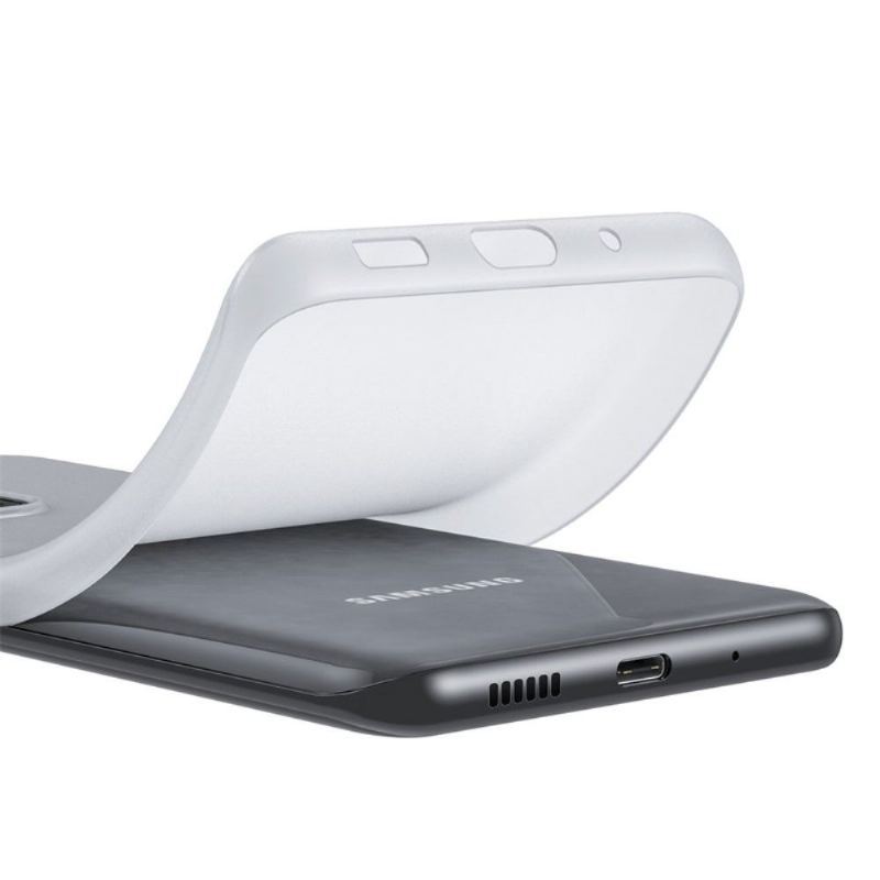 Etui do Samsung Galaxy S20 Ultra Thin Fit - Cienki Półprzezroczysty Biały