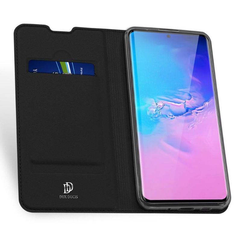 Etui Folio do Samsung Galaxy S20 Ultra Classic Satynowy Efekt