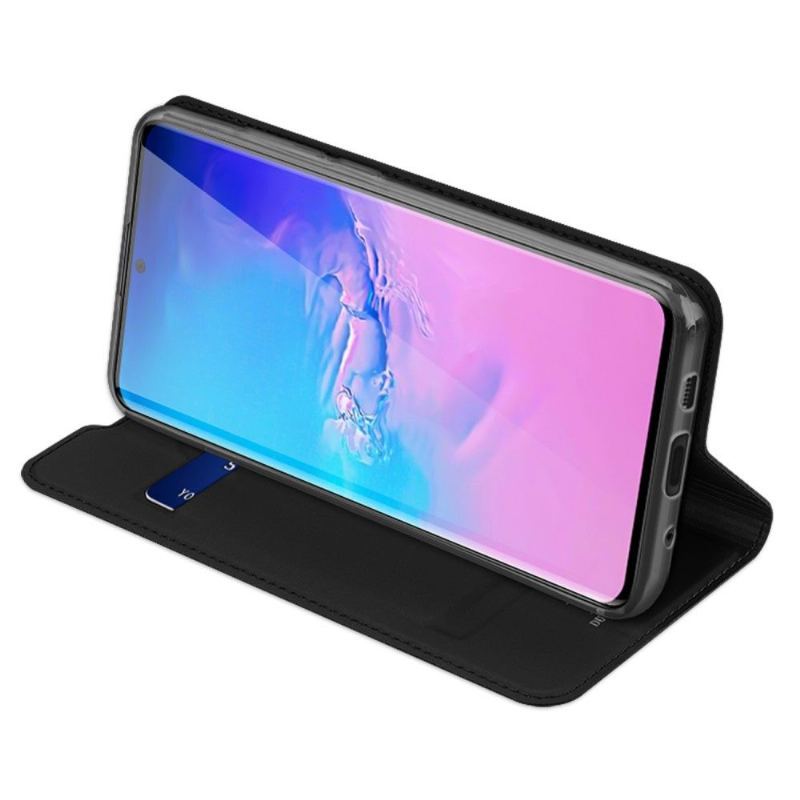 Etui Folio do Samsung Galaxy S20 Ultra Classic Satynowy Efekt