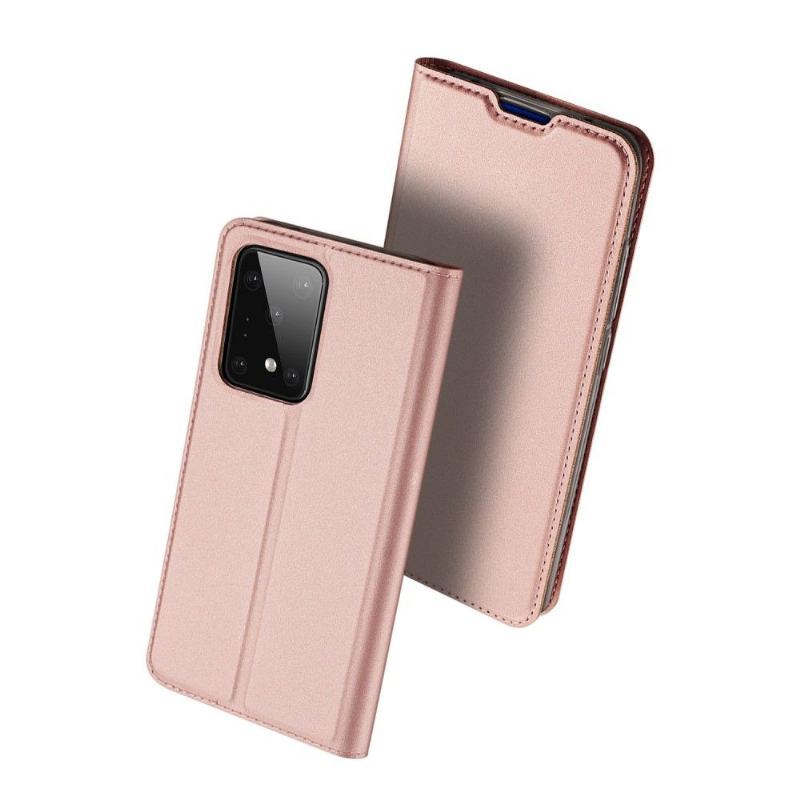 Etui Folio do Samsung Galaxy S20 Ultra Classic Satynowy Efekt