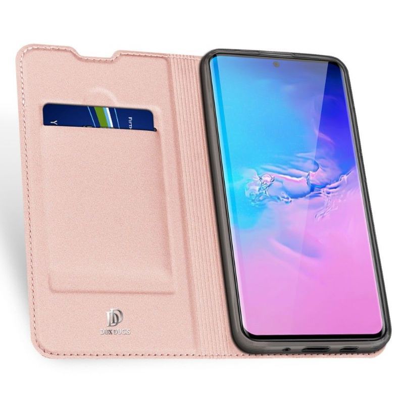 Etui Folio do Samsung Galaxy S20 Ultra Classic Satynowy Efekt