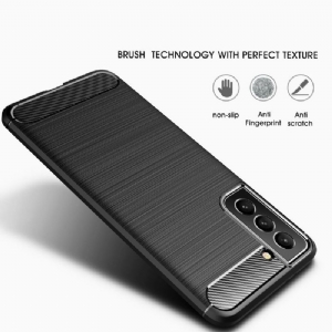 Etui do Samsung Galaxy S22 5G Biznes Silikonowy Efekt Szczotkowania