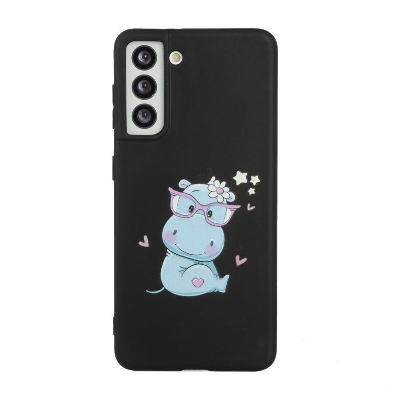 Etui do Samsung Galaxy S22 5G Classic z Łańcuch Hippopotamus