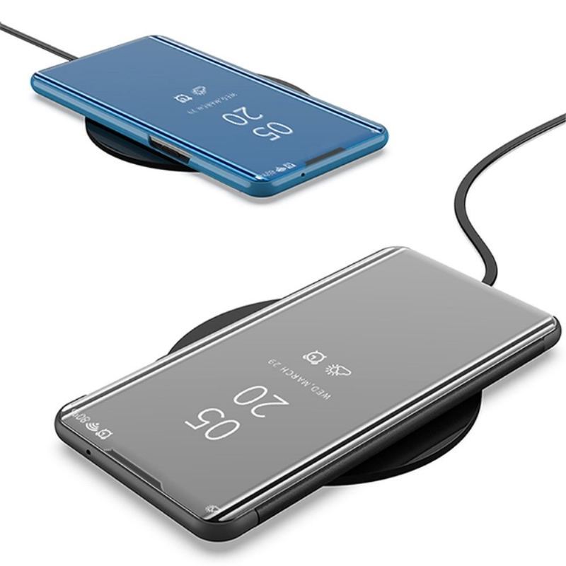 Etui do Samsung Galaxy S22 5G Etui Folio Efekt Lustra