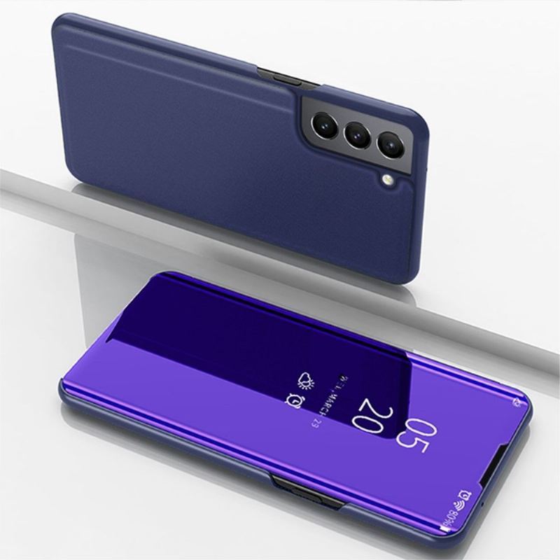 Etui do Samsung Galaxy S22 5G Etui Folio Efekt Lustra