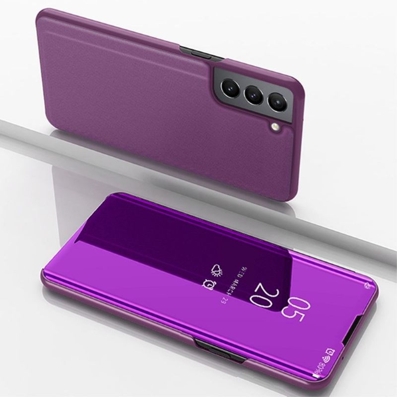 Etui do Samsung Galaxy S22 5G Etui Folio Efekt Lustra