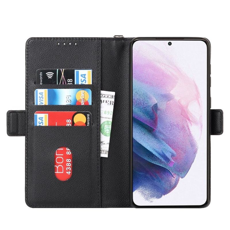 Etui Folio do Samsung Galaxy S22 5G Kwiatowe Serce