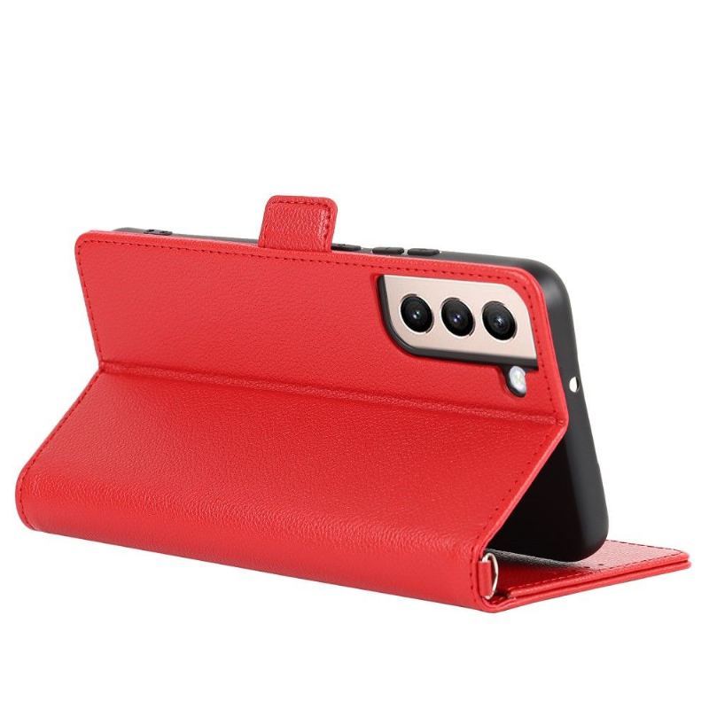Etui Folio do Samsung Galaxy S22 5G Kwiatowe Serce