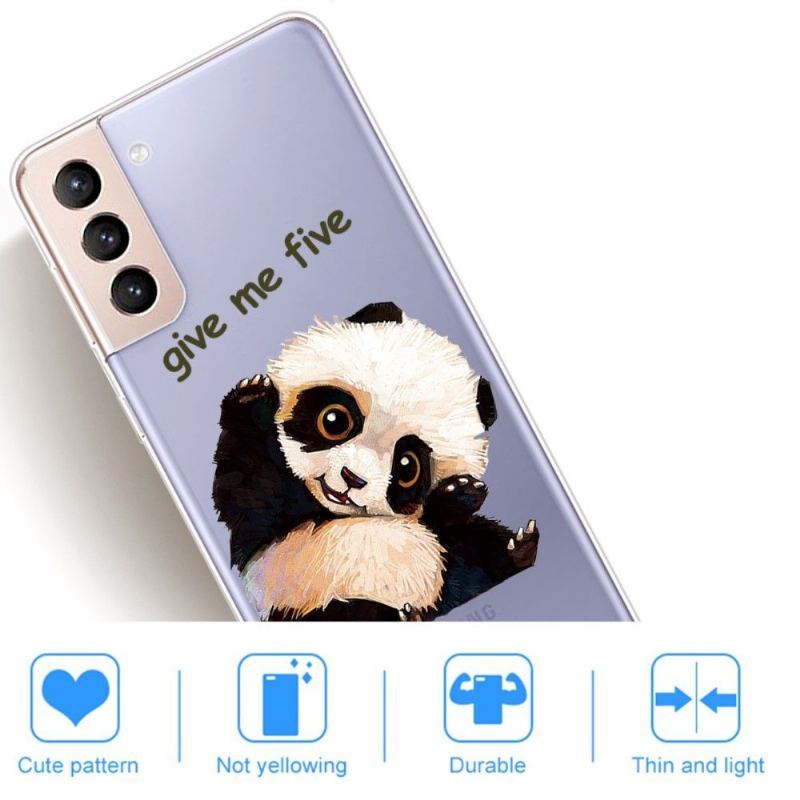 Futerały do Samsung Galaxy S22 5G Panda „daj Mi Pięć”