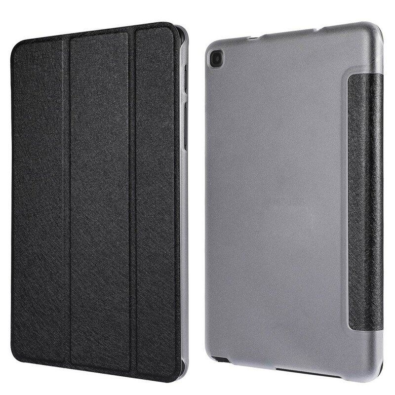 Etui Na Telefon do Samsung Galaxy Tab A7 Lite Jedwabna Tekstura Sztucznej Skóry