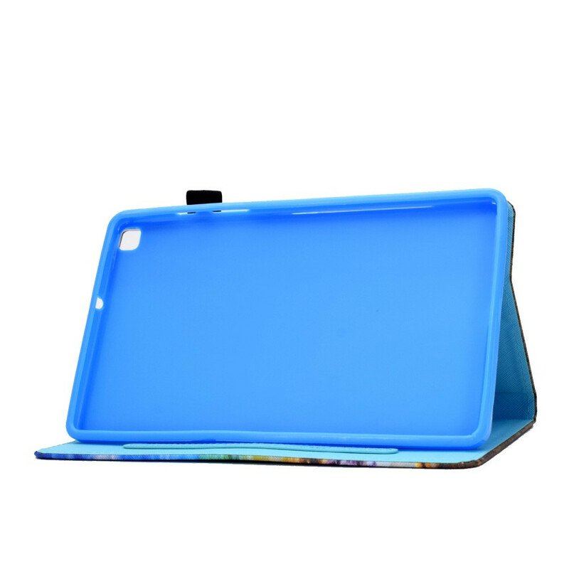 Etui Na Telefon Pokrowce do Samsung Galaxy Tab A7 Lite Tęczowe Motyle