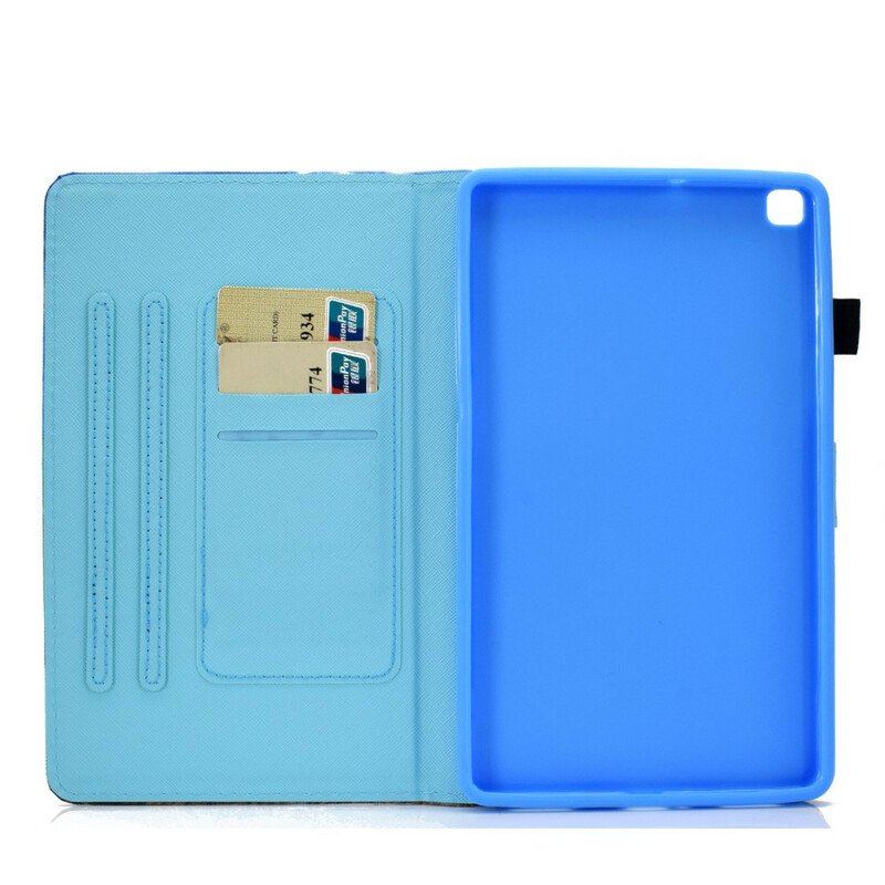 Etui Na Telefon Pokrowce do Samsung Galaxy Tab A7 Lite Tęczowe Motyle