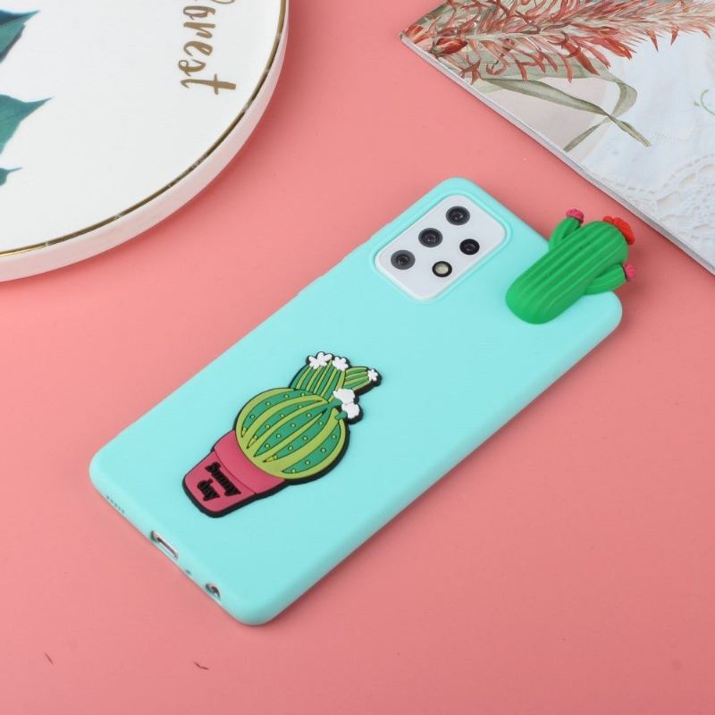 Etui do Samsung Galaxy A53 5G Classic Silikonowy Kaktus 3d