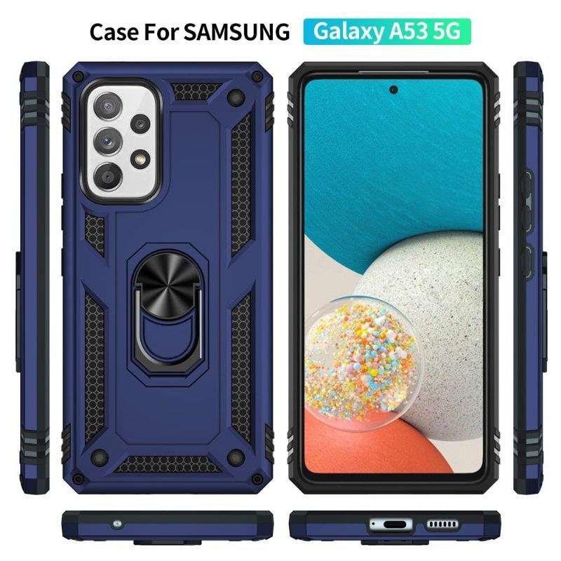 Etui do Samsung Galaxy A53 5G Hybrydowy Z Serią Pierścieni 012