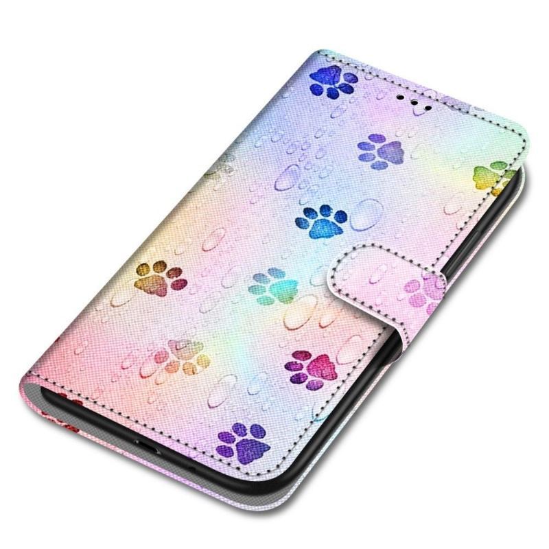 Etui Folio do Samsung Galaxy A53 5G Odciski Łap