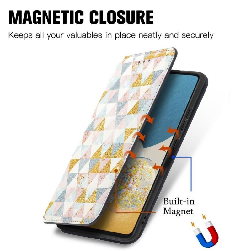 Etui Folio do Samsung Galaxy A53 5G Styl Nordycki