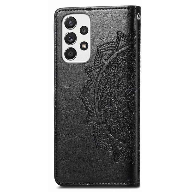Etui Na Telefon Pokrowce do Samsung Galaxy A53 5G Biznes Mandala Relief Faux Leather