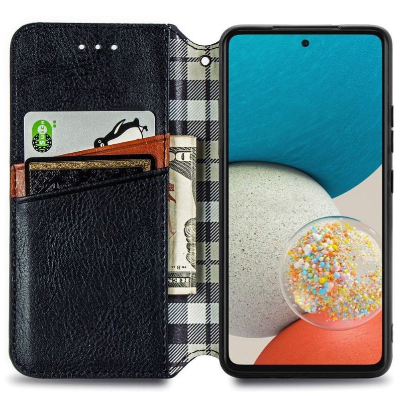 Skórzany Futerał do Samsung Galaxy A53 5G Kub Design Posiadacz Karty