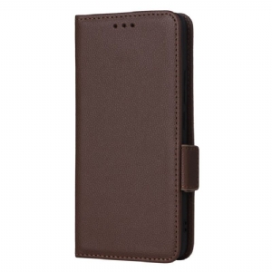 Etui Folio Xiaomi 14t Pro Tekstura Liczi Z Paskiem Etui Ochronne