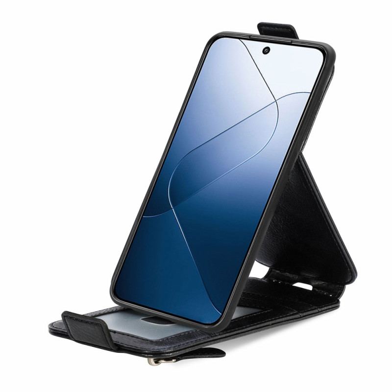 Obudowa Xiaomi 14t Pro Etui Na Telefon Pionowa Kieszeń Zapinana Na Zamek