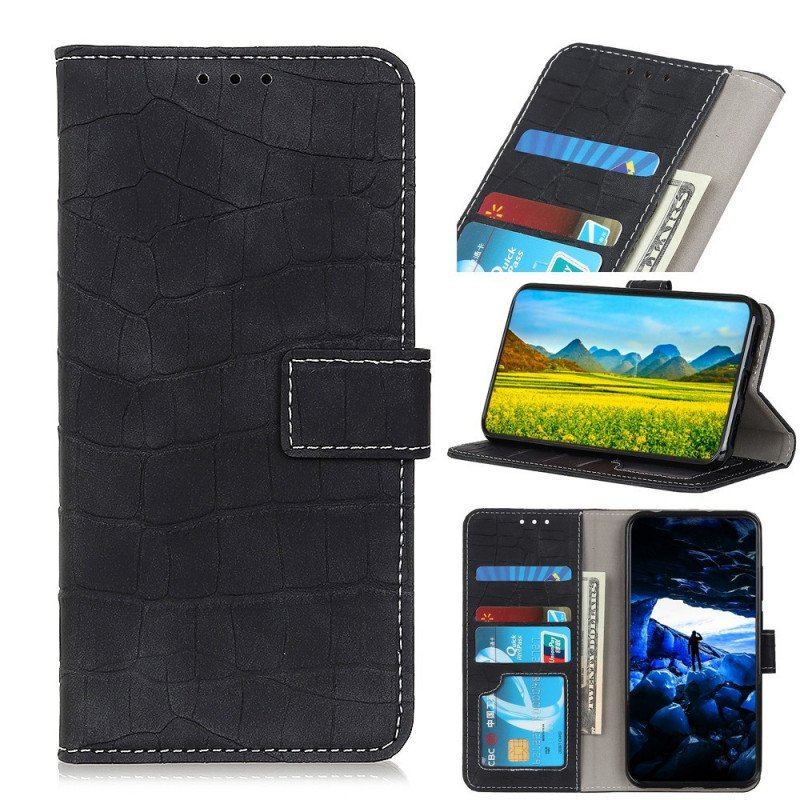 Etui Folio do Sony Xperia 1 IV Krokodyl