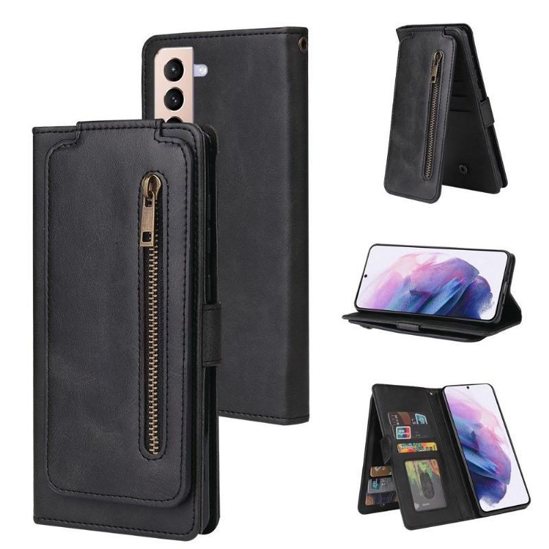Etui Folio do Samsung Galaxy S21 FE Funkcja Obsługi Wielu Pamięci