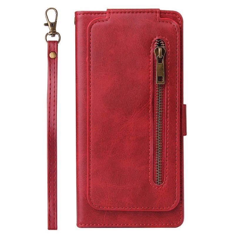 Etui Folio do Samsung Galaxy S21 FE Funkcja Obsługi Wielu Pamięci
