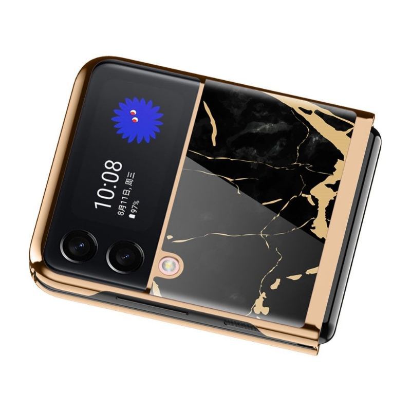 Etui do Samsung Galaxy Z Flip 3 5G Premium Marmur