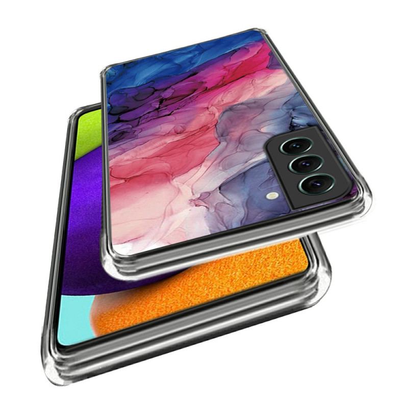 Etui Do Samsung Galaxy S24 5g Abstrakcyjny Akwarelowy Wzór Marmuru