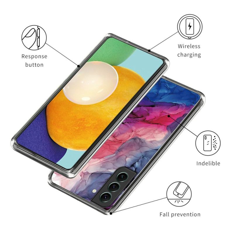 Etui Do Samsung Galaxy S24 5g Abstrakcyjny Akwarelowy Wzór Marmuru