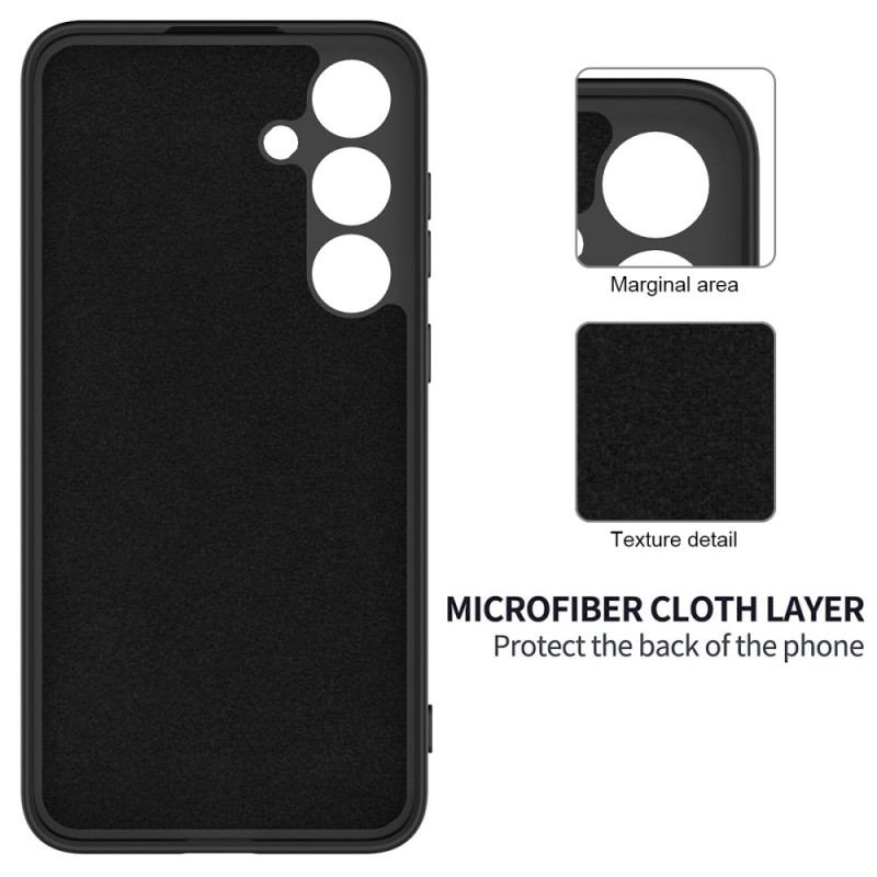 Etui Do Samsung Galaxy S24 5g Pasek Z Płynnego Silikonu