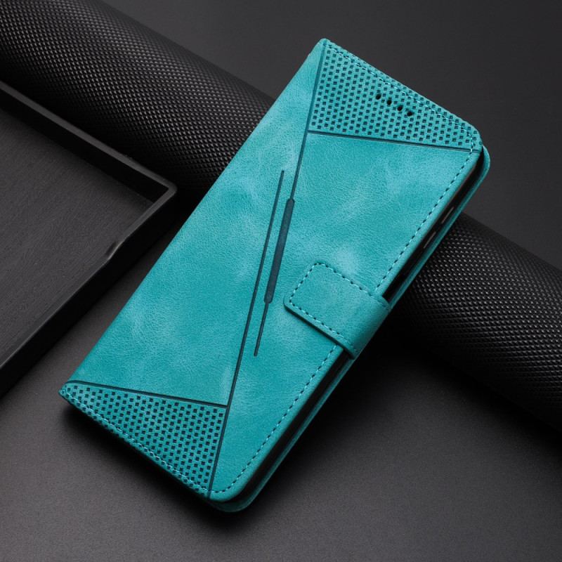 Etui Folio Do Samsung Galaxy S24 5g Wzór Geometryczny