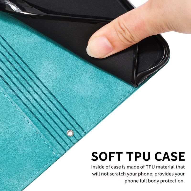Etui Folio Do Samsung Galaxy S24 5g Wzór Geometryczny