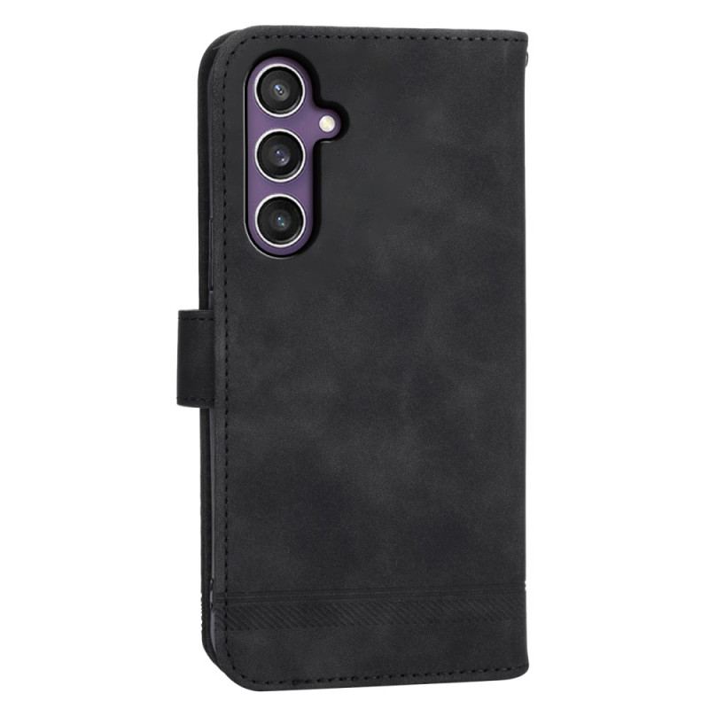 Etui Folio Do Samsung Galaxy S24 5g Etui Z Podpórką I Smyczą Dierfeng