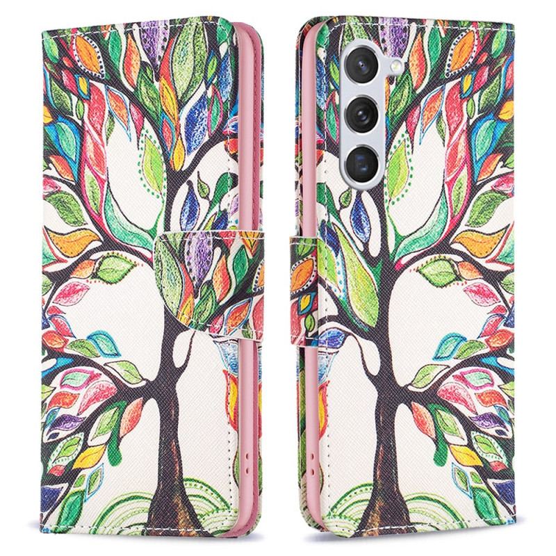Etui Folio Samsung Galaxy S24 5g Drzewo Życia Etui Ochronne