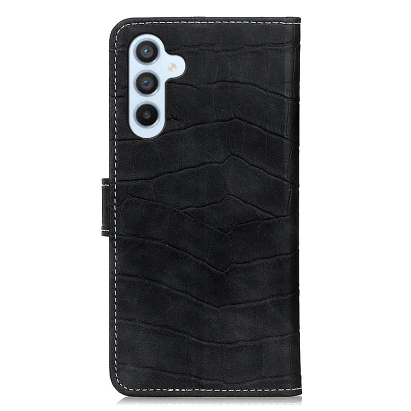 Etui Folio Samsung Galaxy S24 5g Efekt Skóry Krokodyla