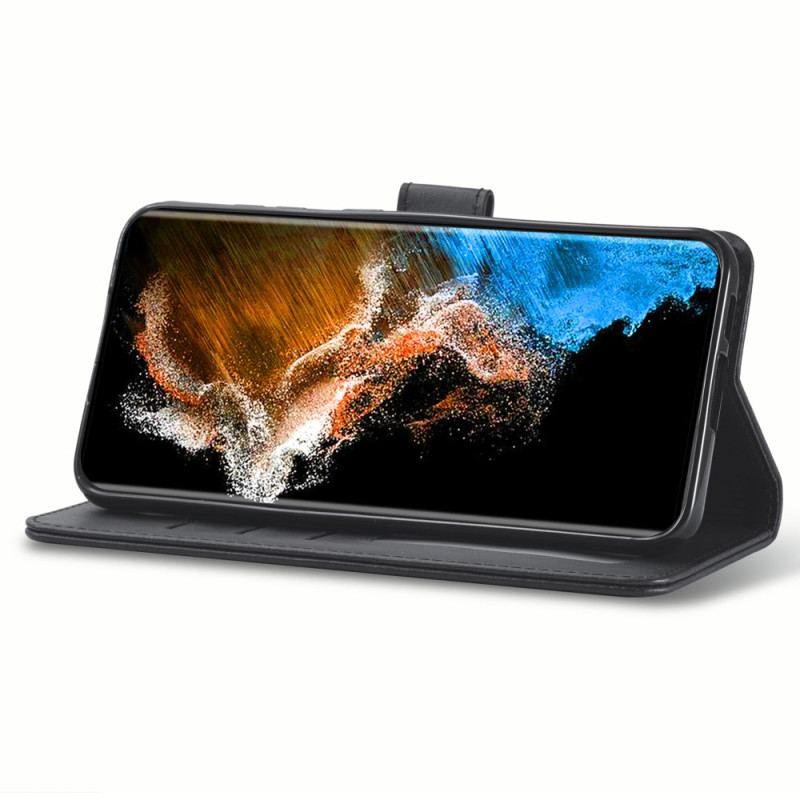 Etui Folio Samsung Galaxy S24 5g Efekt Skóry Lc.imeeke Etui Ochronne