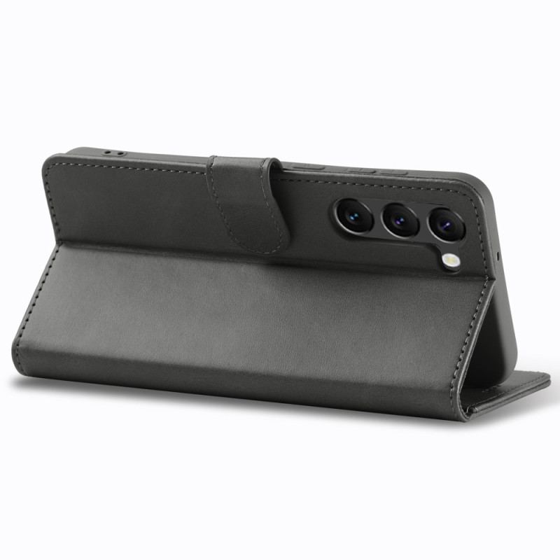 Etui Folio Samsung Galaxy S24 5g Efekt Skóry Lc.imeeke Etui Ochronne