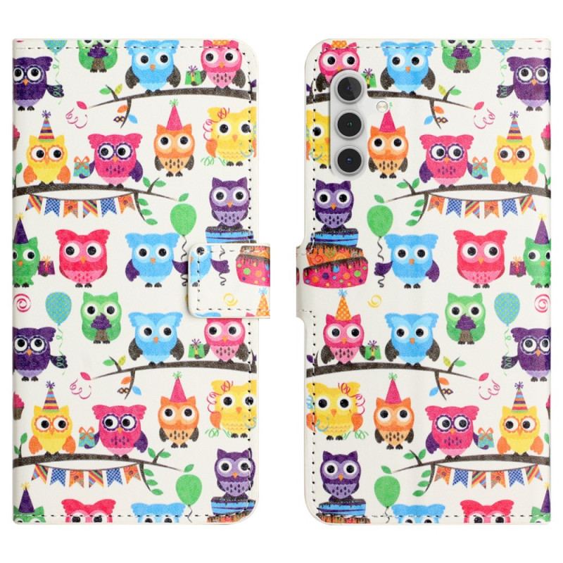 Etui Folio Samsung Galaxy S24 5g Gang Sów Etui Ochronne