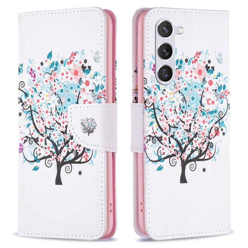 Etui Folio Samsung Galaxy S24 5g Kolorowe Drzewo