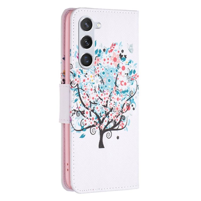 Etui Folio Samsung Galaxy S24 5g Kolorowe Drzewo