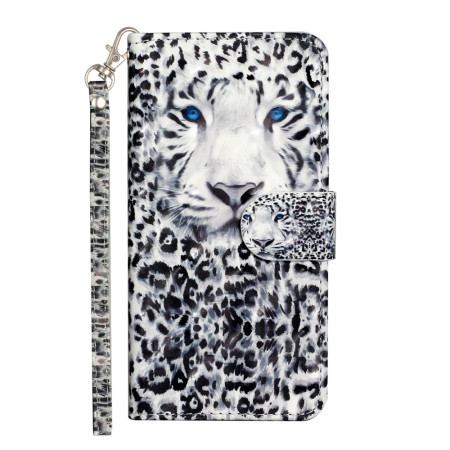 Etui Folio Samsung Galaxy S24 5g Lampart Ze Smyczą Etui Ochronne