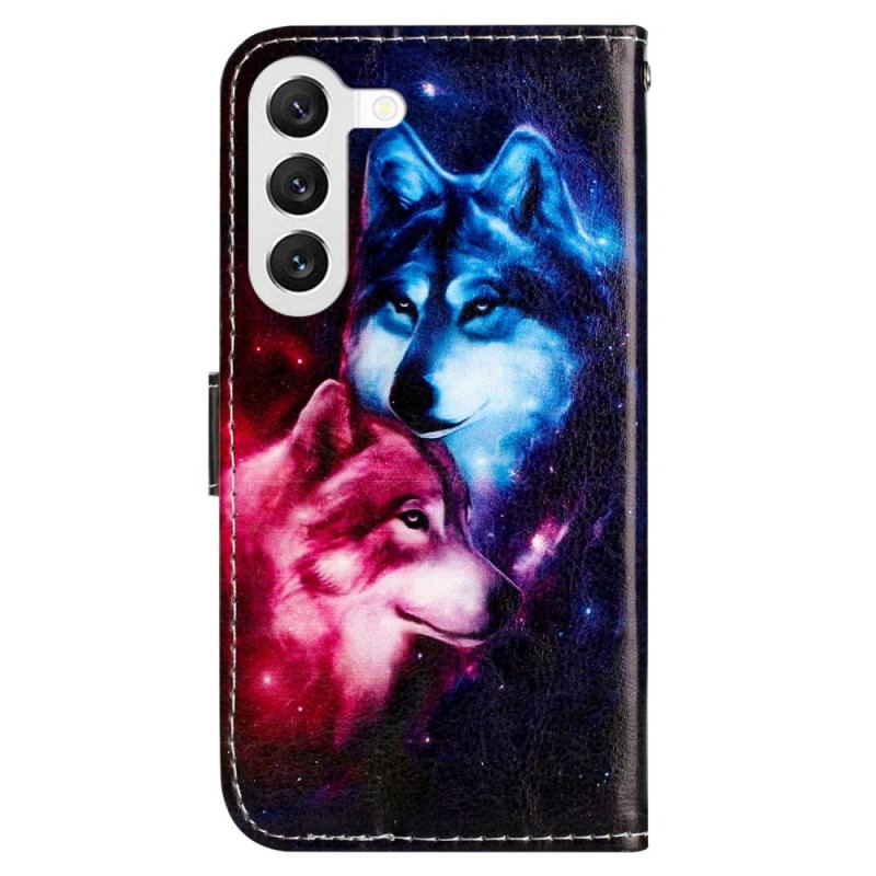Etui Folio Samsung Galaxy S24 5g Para Wilków Z Paskami Etui Ochronne