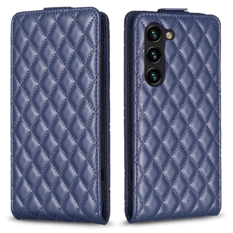 Etui Folio Samsung Galaxy S24 5g Pikowana Pionowa Klapa
