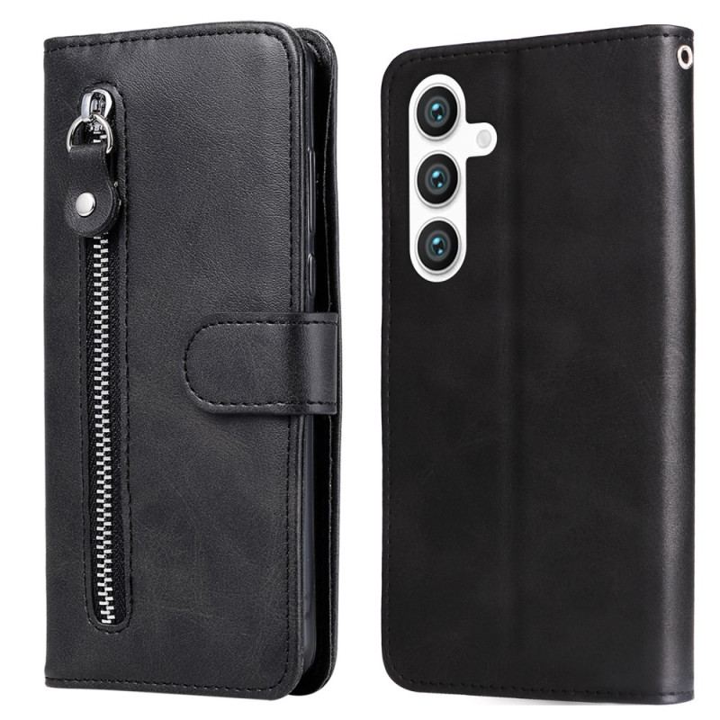 Etui Folio Samsung Galaxy S24 5g Przednia Kieszeń Etui Ochronne
