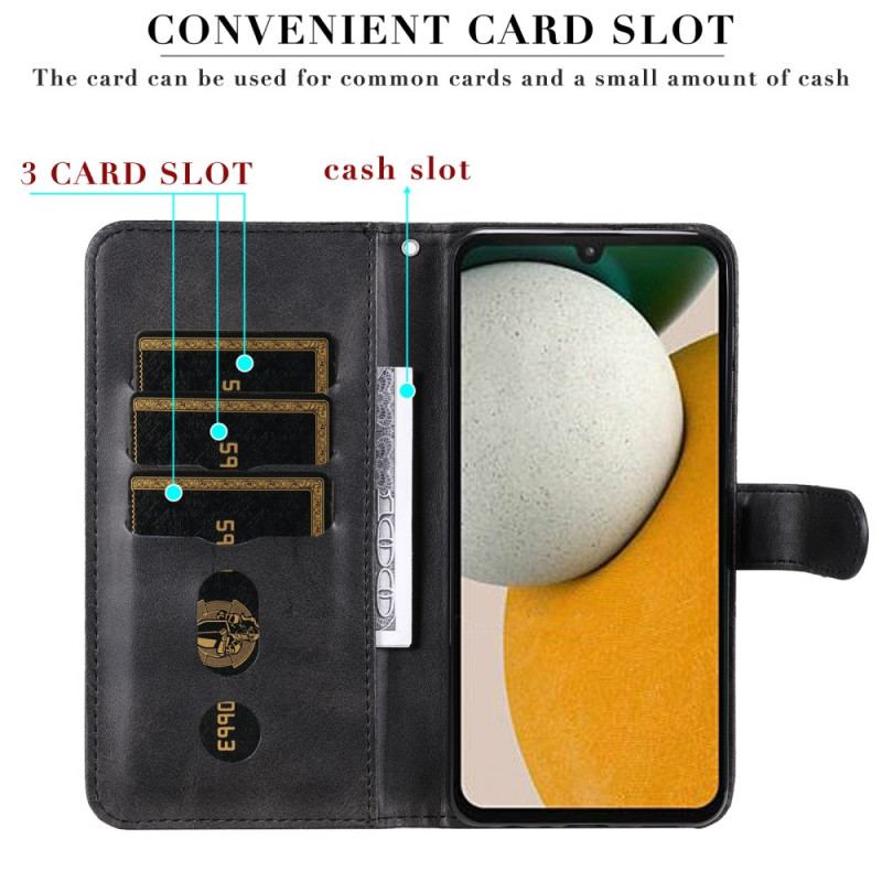 Etui Folio Samsung Galaxy S24 5g Przednia Kieszeń Etui Ochronne