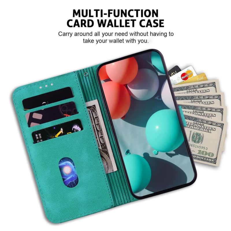 Etui Folio Samsung Galaxy S24 5g Wzór 7 Z Paskiem