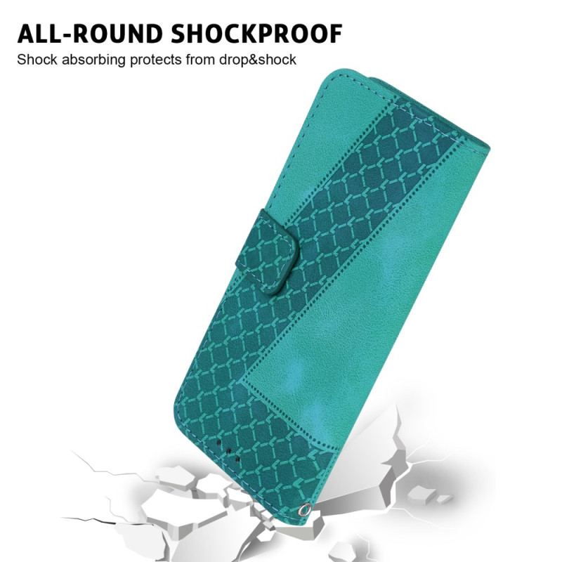 Etui Folio Samsung Galaxy S24 5g Wzór 7 Z Paskiem